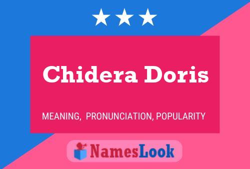 Chidera Doris Name Poster