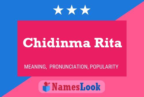 Chidinma Rita Name Poster