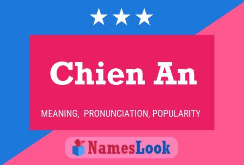 Chien An Name Poster