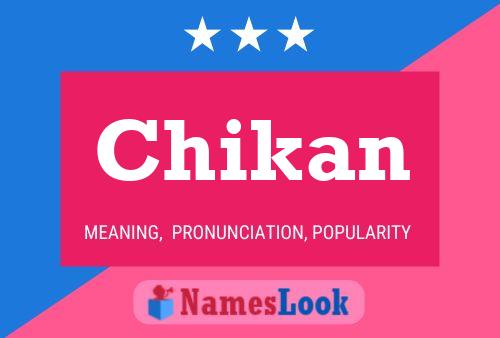 Chikan Name Poster