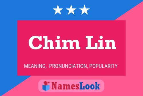 Chim Lin Name Poster