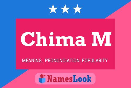 Chima M Name Poster