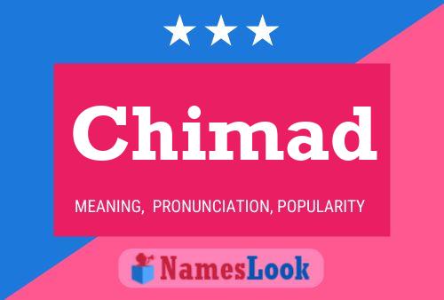 Chimad Name Poster