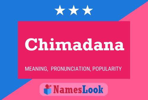 Chimadana Name Poster