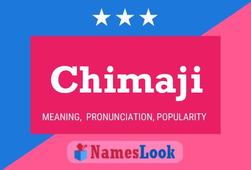 Chimaji Name Poster