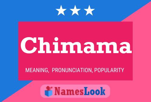 Chimama Name Poster