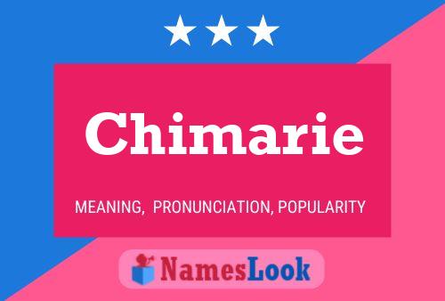 Chimarie Name Poster