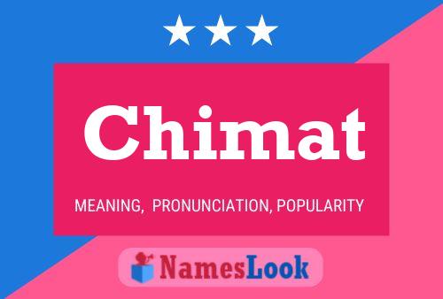 Chimat Name Poster