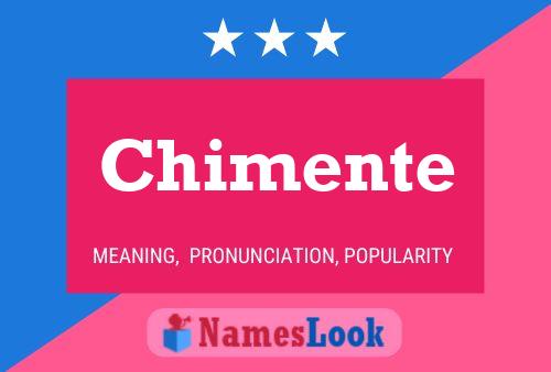 Chimente Name Poster