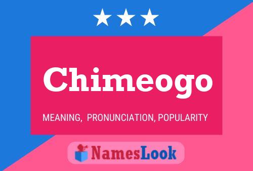 Chimeogo Name Poster