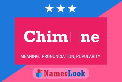 Chimène Name Poster