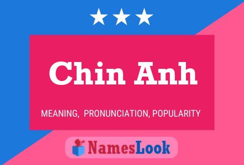 Chin Anh Name Poster