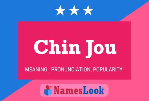 Chin Jou Name Poster