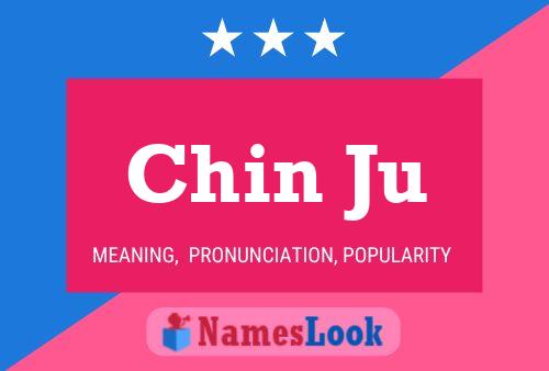 Chin Ju Name Poster