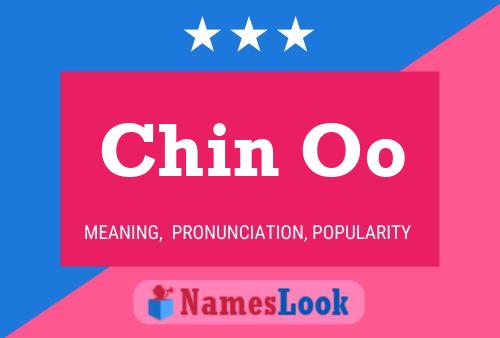 Chin Oo Name Poster