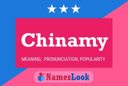 Chinamy Name Poster