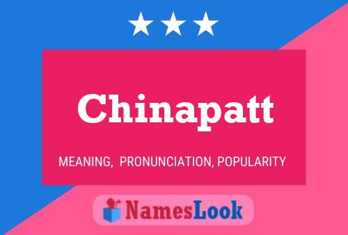 Chinapatt Name Poster