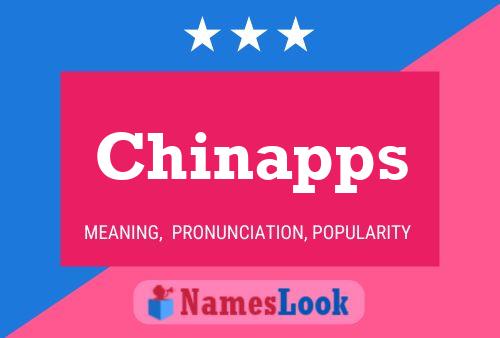 Chinapps Name Poster