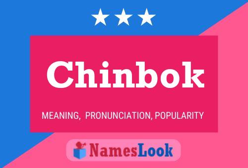 Chinbok Name Poster