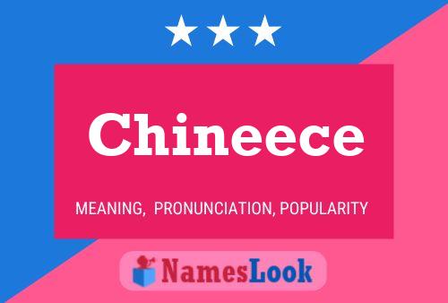 Chineece Name Poster