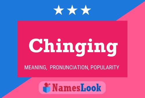 Chinging Name Poster