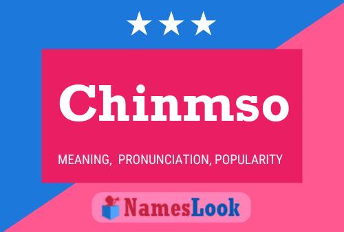 Chinmso Name Poster