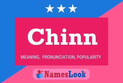 Chinn Name Poster