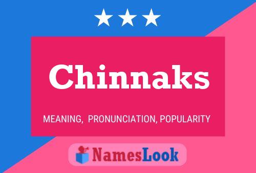 Chinnaks Name Poster