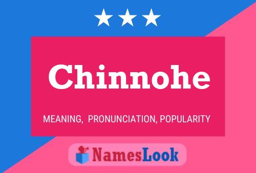 Chinnohe Name Poster