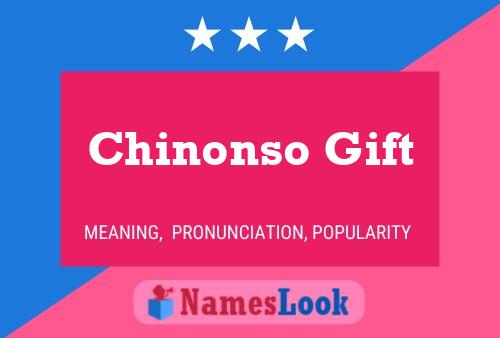 Chinonso Gift Name Poster