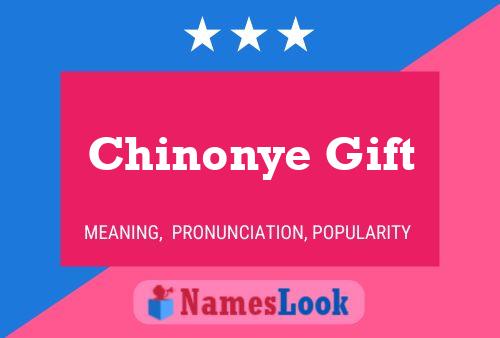 Chinonye Gift Name Poster