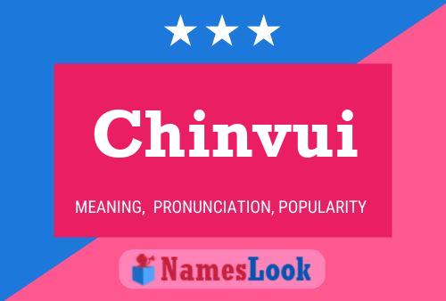 Chinvui Name Poster