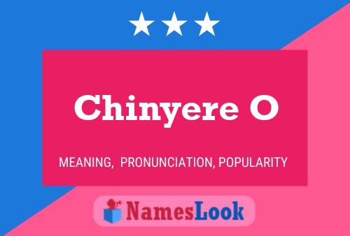 Chinyere O Name Poster