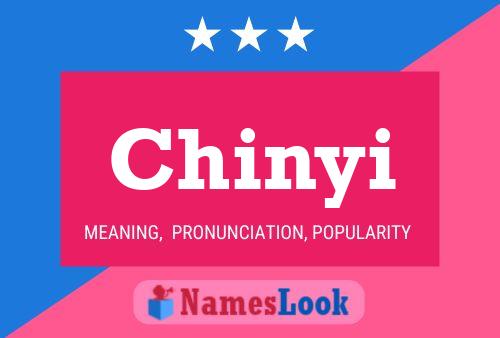 Chinyi Name Poster