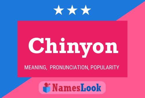 Chinyon Name Poster