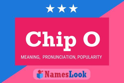 Chip O Name Poster