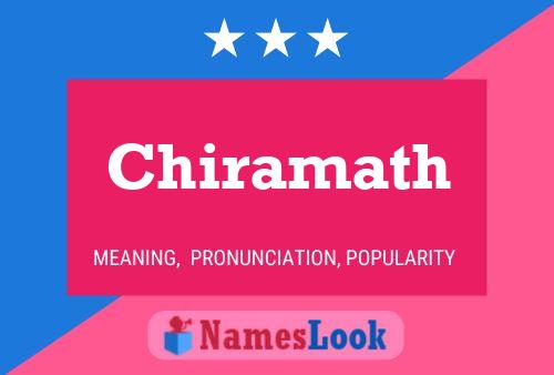 Chiramath Name Poster