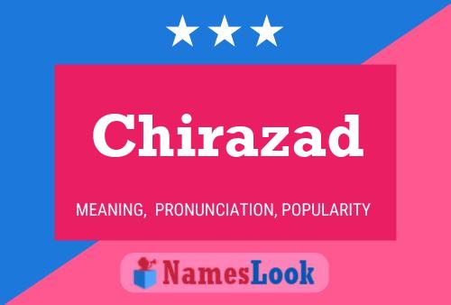 Chirazad Name Poster