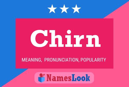 Chirn Name Poster