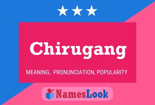 Chirugang Name Poster