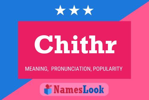 Chithr Name Poster