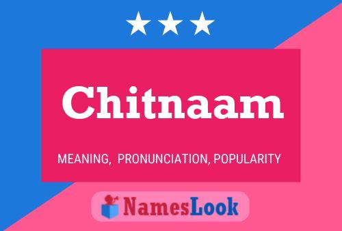 Chitnaam Name Poster