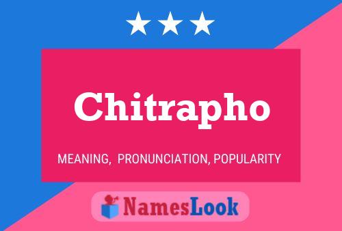 Chitrapho Name Poster