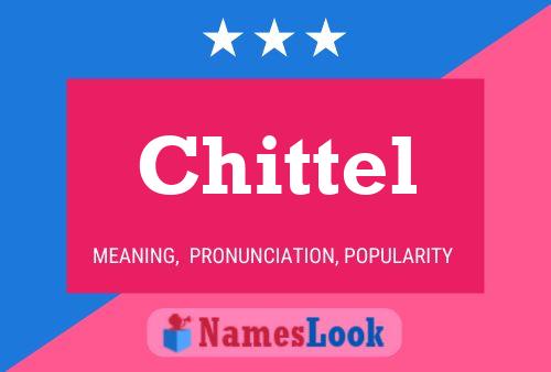 Chittel Name Poster