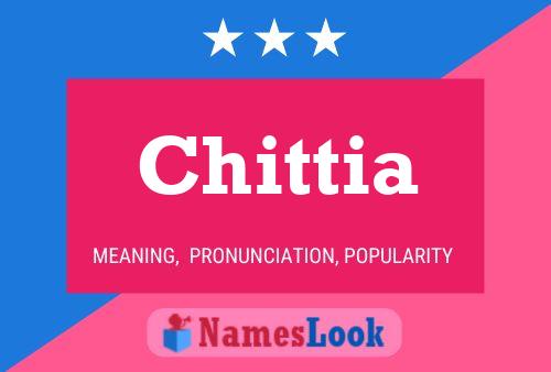 Chittia Name Poster