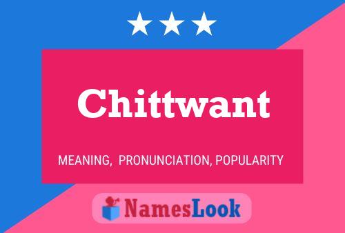 Chittwant Name Poster