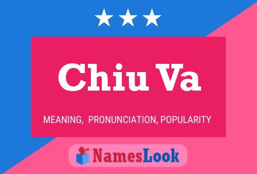 Chiu Va Name Poster