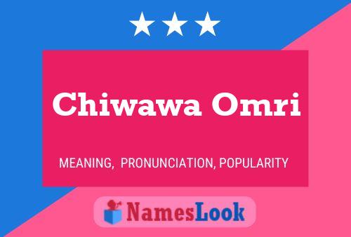 Chiwawa Omri Name Poster