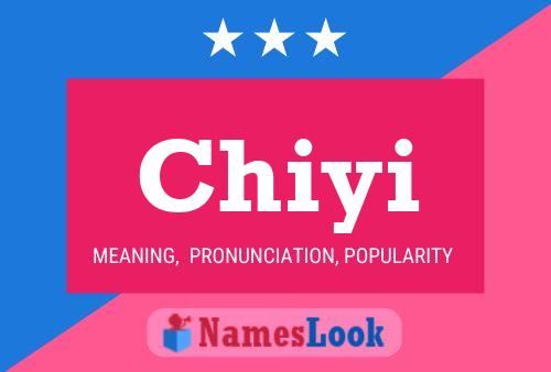 Chiyi Name Poster