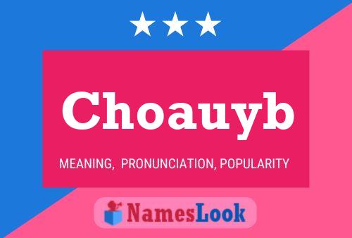 Choauyb Name Poster